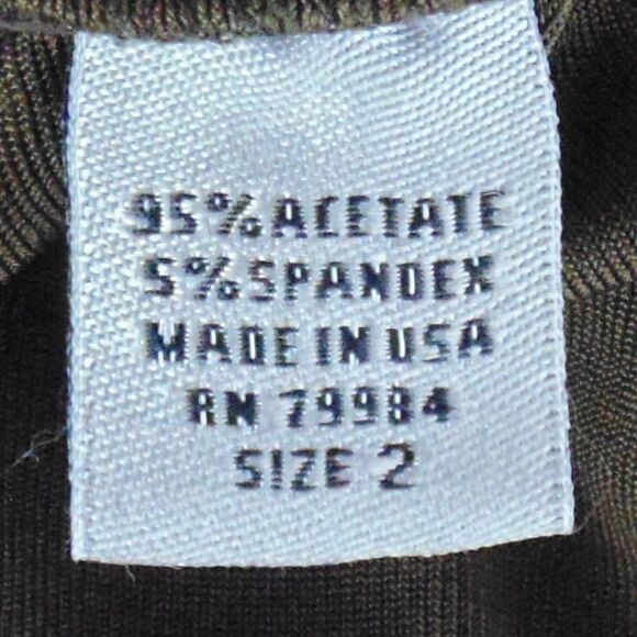 CHICO'S TRAVELERS Pants, 2, Brown, Crop/Capri length, Cargo pocket, Clamdigger - Picture 10 of 11